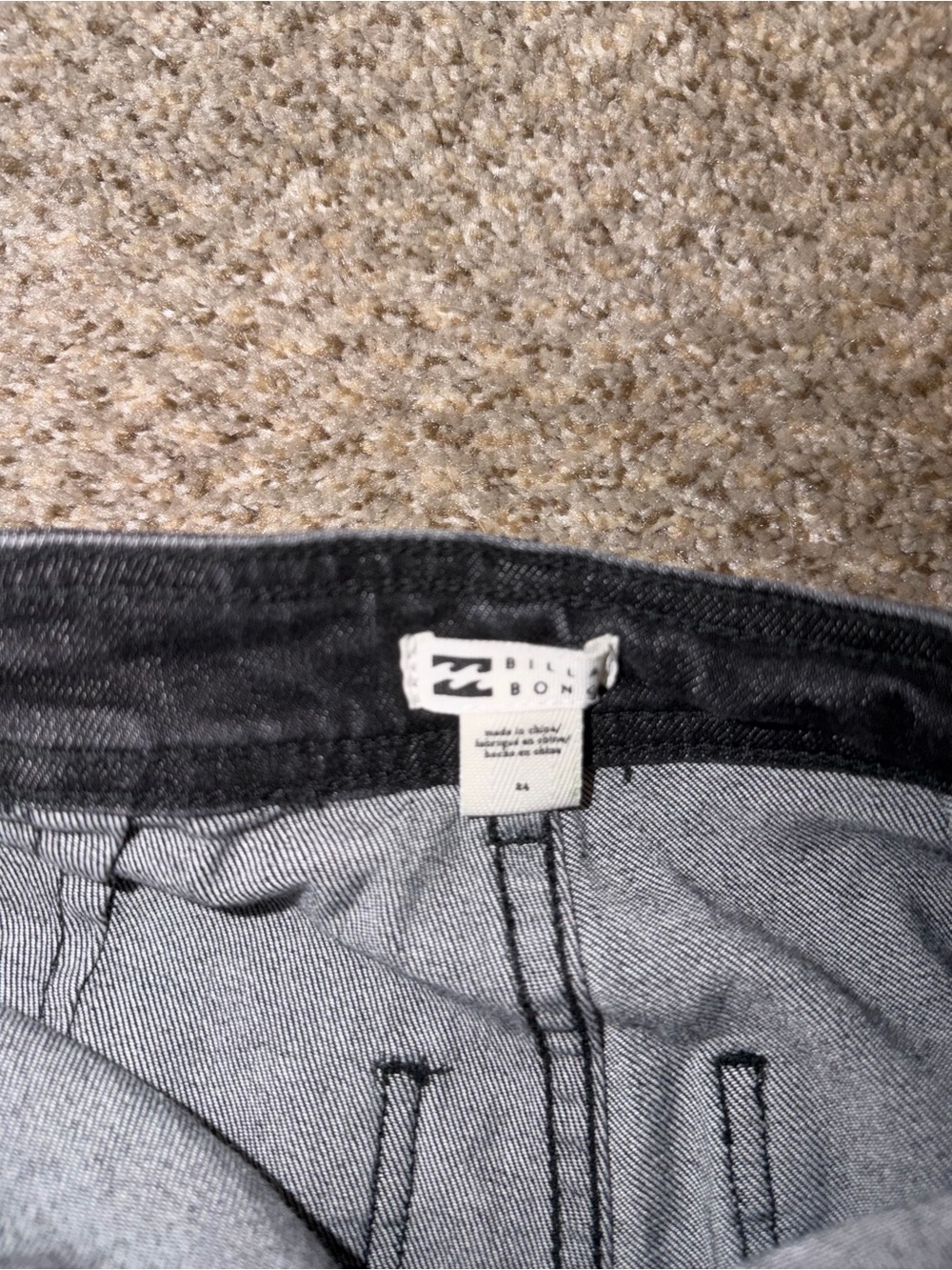 Billabong Black Wide-Leg High-Rise Jeans - Picture 3 of 8